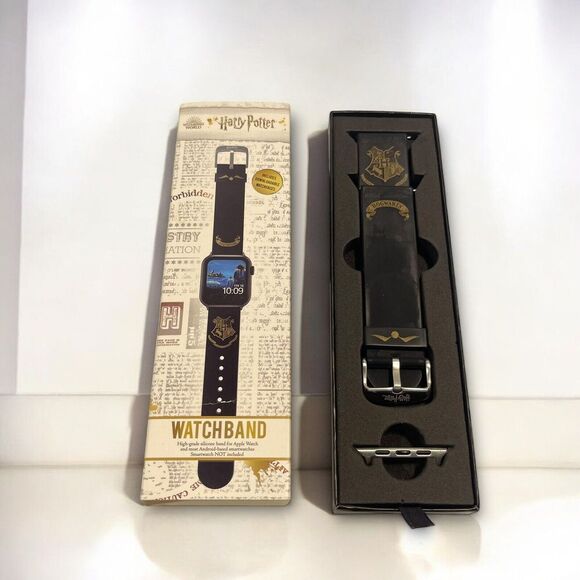 Harry Potter Hogwarts Edition Apple Android Watch‎ Band Fits Series 1/2/3/4/5/6 - Picture 1 of 5